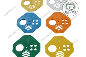 Zasuwka do Ula kwadrat, Zamknięcie wylotka okrągłego, średnica 5cm