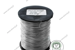 Drut pszczelarski do ramek 0,5mm - 0,5kg Ocynkowany ramki ule
