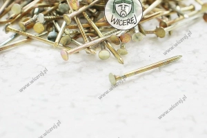 Gwoździe do zbijania ramek 1,6 x 30mm - 100g stal ocynkowana