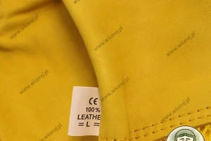 Premium Skórzane Rękawice Pszczelarskie Oddychające Długie rozmiar L (9)