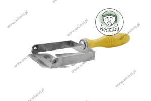 Premium Solidny Widelec do Odsklepiania z Wybierakiem Dwustronny, Grzebień