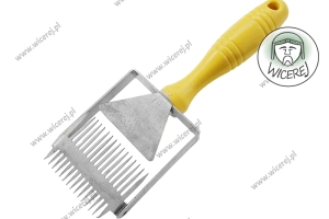 Premium Solidny Widelec do Odsklepiania z Wybierakiem Dwustronny, Grzebień