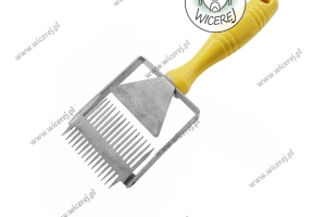 Premium Solidny Widelec do Odsklepiania z Wybierakiem Dwustronny, Grzebień