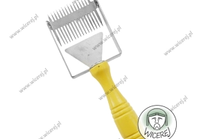 Premium Solidny Widelec do Odsklepiania z Wybierakiem Dwustronny, Grzebień