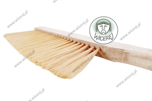 Duża Maxi Zmiotka Pszczelarska Elastyczne Miękkie Włosie 2 rzędy Miotełka