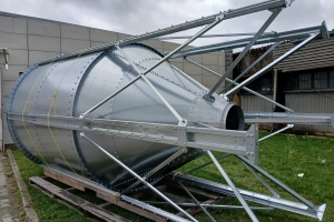 PROMOCJA - GOTOWE 2 SILOSY PASZOWE 8,9 ton - od ręki!!! Super cena