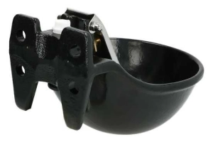 Poidło żeliwne z językiem z blachy nierdzewnej dla bydła