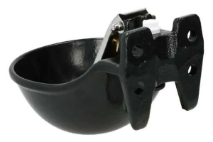 Poidło żeliwne z językiem z blachy nierdzewnej dla bydła