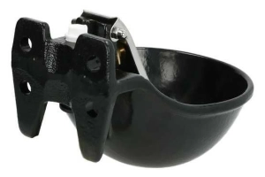 Poidło żeliwne z językiem z blachy nierdzewnej dla bydła