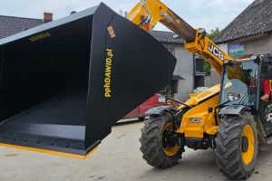 Łyżka 2,5m3 do ładowarki JCB Q-FIT, Manitou, Merlo + inne na zapytanie