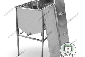 Wzmocniona Topiarka Parowa do wosku Całoramkowa na bazie stołu 25/30 ramek