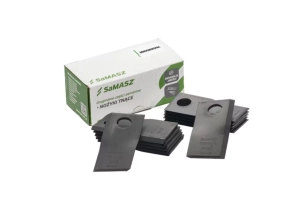 MINO000005PAC Zestaw noży kosiarki, 6 lewych, 6 prawych 105x49x4 mm SaMASZ