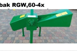 Rębak walcowy do gałęzi RGW-60-4x, wysyłka