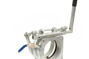 Szybkozłącze z gniazdem, KKM 6" z dźwignią i zaworem 1/2"