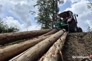 Wyciagarka leśna o sile uciągu 7,5 tony