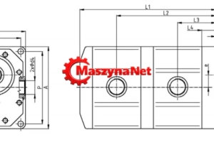 Pompa hydrauliczna do ciągnika rolniczego Liaz/ Škoda ŠT 180 oraz leśnego LKT 80